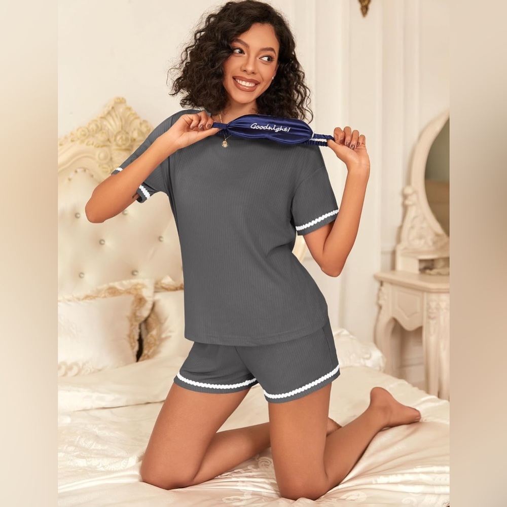 Short Sleeve Pajama Set